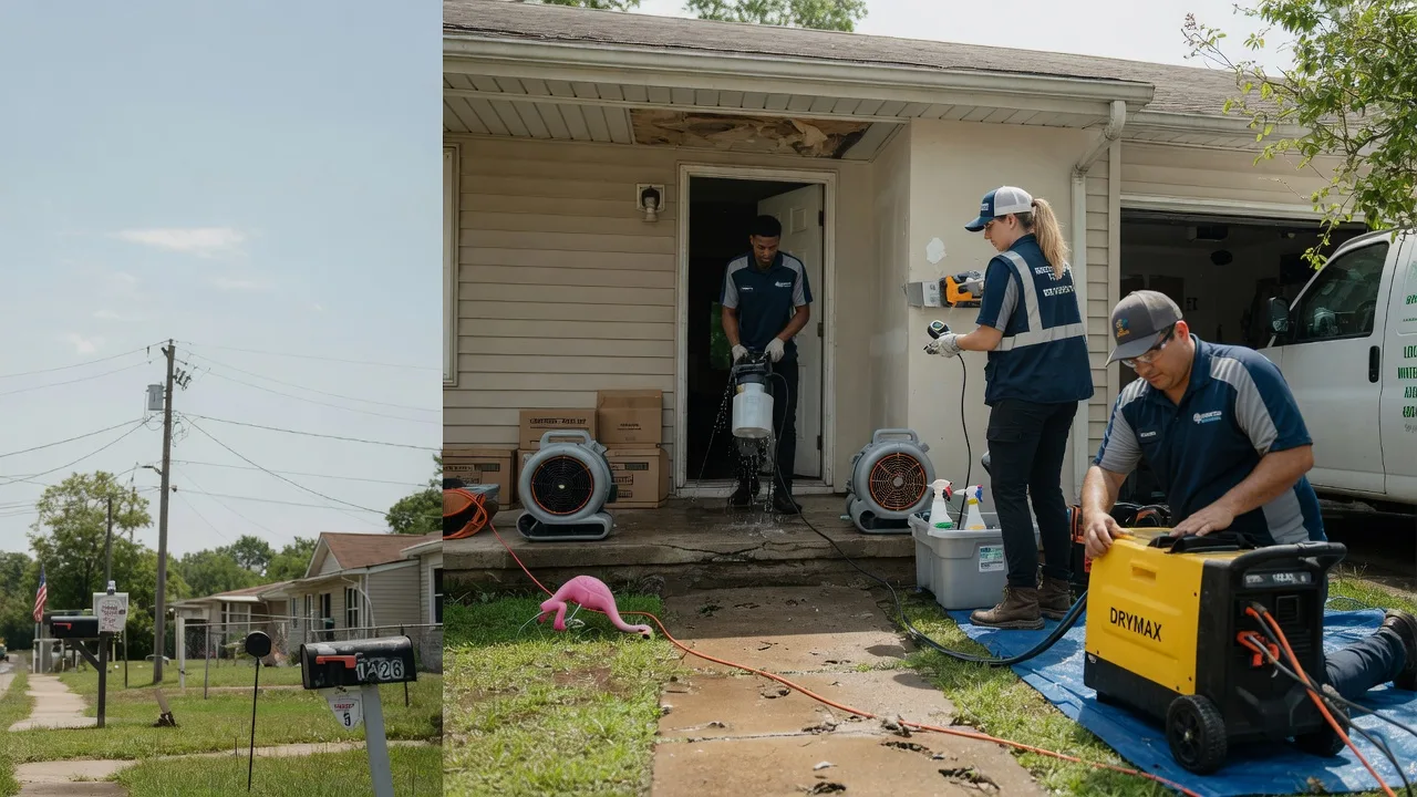 Storm Damage Water Removal in Aristes, PA near me